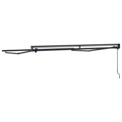 Store manuel Anthracite 3 x 2,5 m Polyester & Métal 