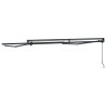 Store manuel Anthracite 3 x 2,5 m Polyester & Métal 
