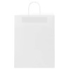 Sacs en papier 250 pcs avec poignées blanc 32x12x42 cm 