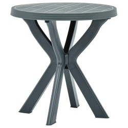 Table de bistro Blanc Ø70 cm Plastique 