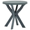 Table de bistro Blanc Ø70 cm Plastique 