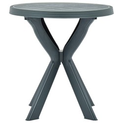 Table de bistro Blanc Ø70 cm Plastique 