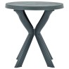 Table de bistro Blanc Ø70 cm Plastique 
