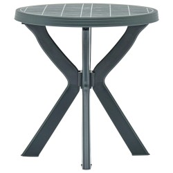 Table de bistro Blanc Ø70 cm Plastique 