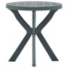 Table de bistro Blanc Ø70 cm Plastique 