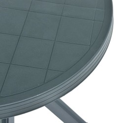 Table de bistro Blanc Ø70 cm Plastique 