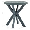 Table de bistro Blanc Ø70 cm Plastique 
