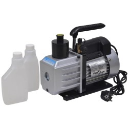 Pompe à vide 50 L/min avec manomètre à 4 voies en kit d'outils 