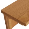 Porte-manteau 60x16x16 cm Bois de chêne massif 
