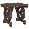 Repose-pied de jardin 40x36,5x38,5 cm bois massif sapin 