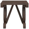 Repose-pied de jardin 40x36,5x38,5 cm bois massif sapin 