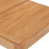Table de bar de jardin 60x60x105 cm bois de teck solide 