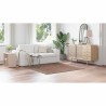 Tapis Shaggy à poils longs Marron 160x160 cm PP 
