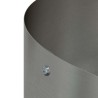 Pot en inox Inox Grand Pot métallique Rond Moderne Grand pot 