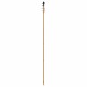 Porte coulissante avec set de quincaillerie 78x211 cm en bois de pin massif 