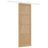 Porte coulissante avec matériel 78x232 cm en pin massif 