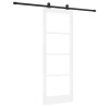 Porte Coulissante avec Matériel ORKDAL Blanche 78x211 cm 