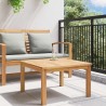 Table basse Marron 60 x 60 x 36 cm Bois de teck massif 