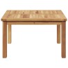 Table basse Marron 60 x 60 x 36 cm Bois de teck massif 