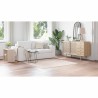 Tapis Shaggy à Haute Pile Crème 160x160 cm PP 