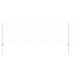 Pieux de clôture 11 pcs U-Channel 60 cm Acier galvanisé 
