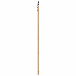 Porte coulissante avec kit de quincaillerie 86x211 cm Bois massif de pin 