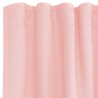 Rideaux en voile avec passe-tringles 2 pcs rose 