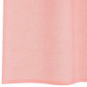 Rideaux en voile avec passe-tringles 2 pcs rose 