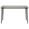 Table de Jardin Noir 80 x 40 x 45 cm Poly rotin 