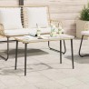 Table de Jardin Naturel 80 x 40 x 45 cm Poly rotin 