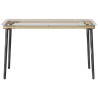 Table de Jardin Naturel 80 x 40 x 45 cm Poly rotin 
