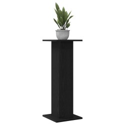 Support de plante 2 pcs Chêne noir 30x30x80 cm Bois d'ingénierie 