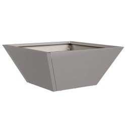 Bols à fleurs , 5 pcs, 35x35x15 cm en acier corten. 