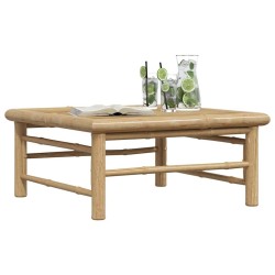 Table de jardin 65x65x30 cm Bambou 