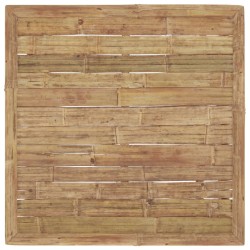 Table de jardin 65x65x30 cm Bambou 