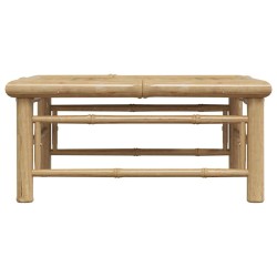 Table de jardin 65x65x30 cm Bambou 