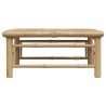 Table de jardin 65x65x30 cm Bambou 