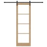 Porte coulissante avec quincaillerie 'ORKDAL'78x232 cm 