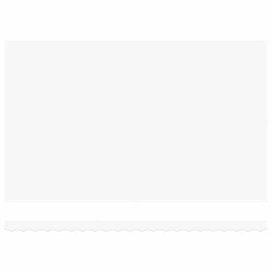 Tissu de remplacement de store 5x3 m - Blanc 