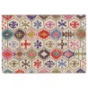 Tapis lavable multicolore 160x230 cm antidérapant 