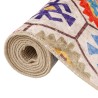 Tapis lavable multicolore 160x230 cm antidérapant 