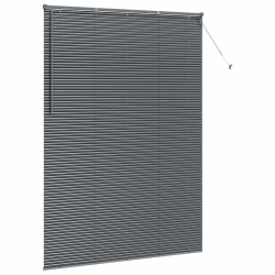 Store de Fenêtre Gris foncé 155 x 220 cm Aluminium 