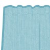 Rideaux en voile avec passe-tringles 2 pcs turquoise 