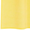 Rideaux en voile avec passe-tringles 2 pcs jaune 