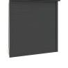 Volet roulant aluminium 130x140 cm anthracite 