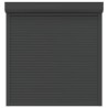 Volet roulant aluminium 130x140 cm anthracite 