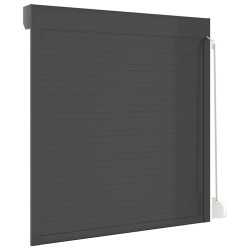 Volet roulant aluminium 130x140 cm anthracite 