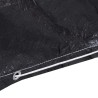 Housse de meubles de jardin 6 œillets pour barbecue 170x90x60cm 