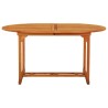 Table de jardin 200x100x75 cm Bois d'eucalyptus solide 