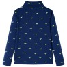 Chemise pour enfants bleu marine 140 